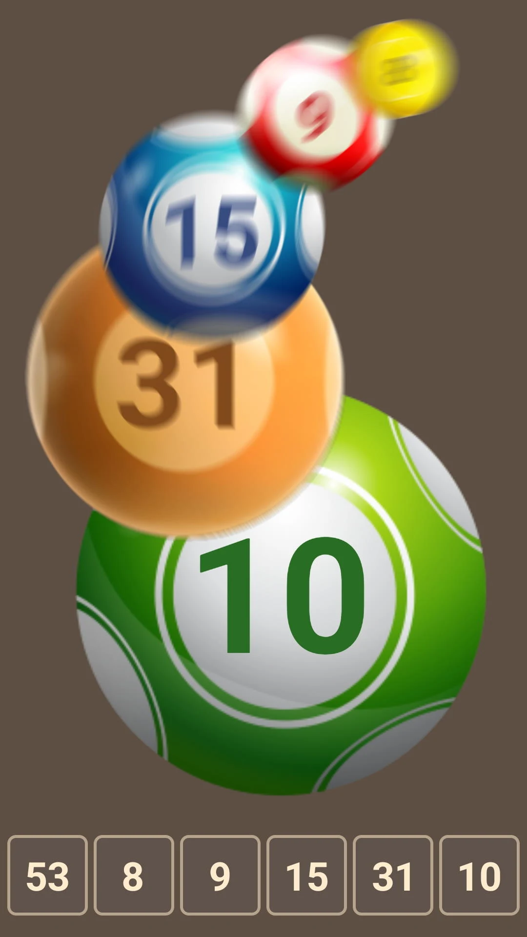 Lotto Machine screenshot